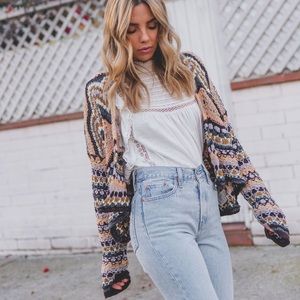 Free People Feeling Nostalgic Cardigan